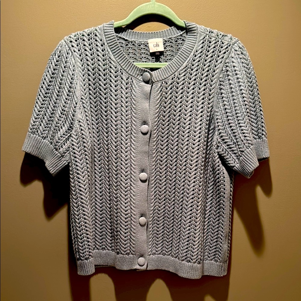 Cabi Doris Short Sleeve Sweater